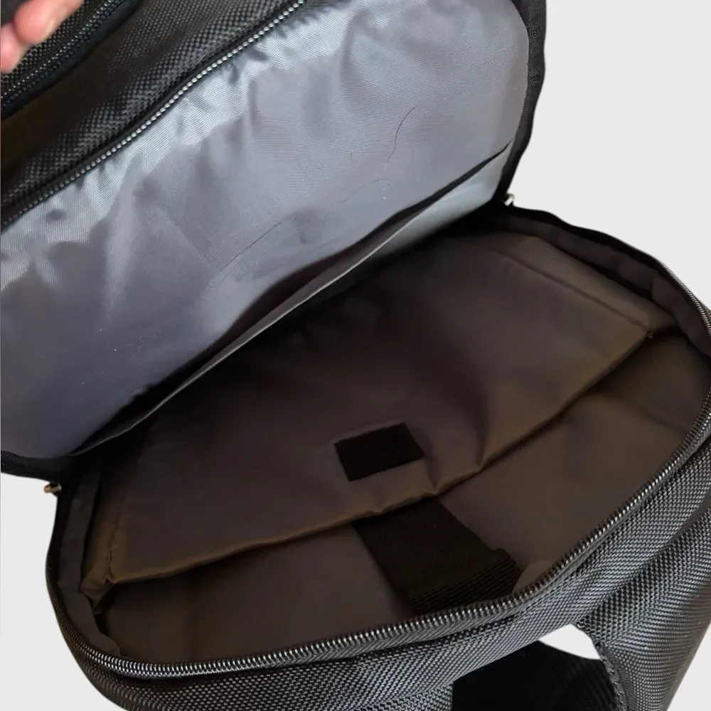 NEW Benjamin Moore Port Authority Black Laptop Backpack Work Travel Compartments